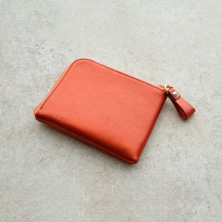 ＜レイカミーレ＞ 波動サイフ クラルテ（ハーフ）タンジェリン